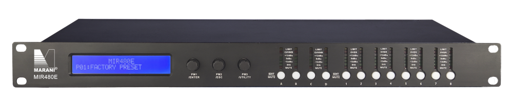 MIR480E 4 In 8 Out Profesyonel Audio Processor