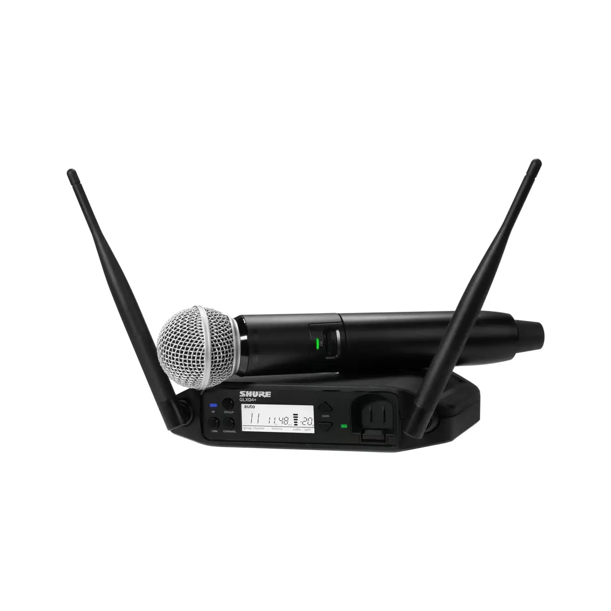 Shure GLXD24+/SM58 Kablosuz El Mikrofon Sistemi