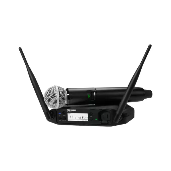 Shure GLXD24+/SM58 Kablosuz El Mikrofon Sistemi