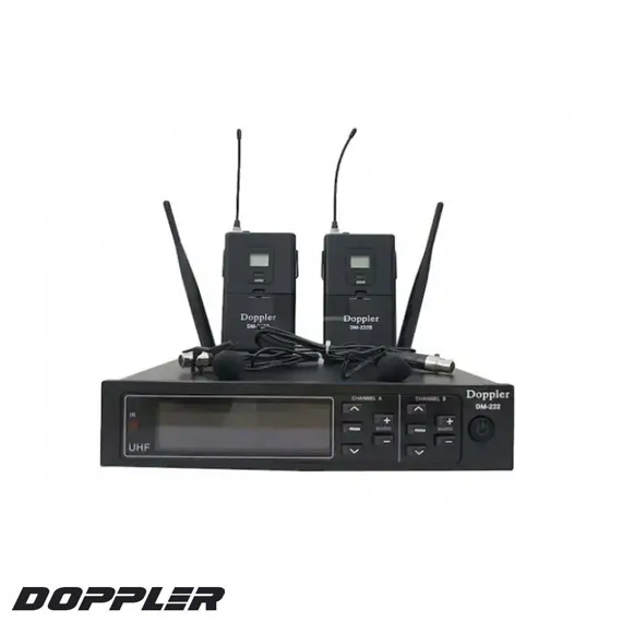 DM-222B UHF Telsiz Yaka Mikrofon