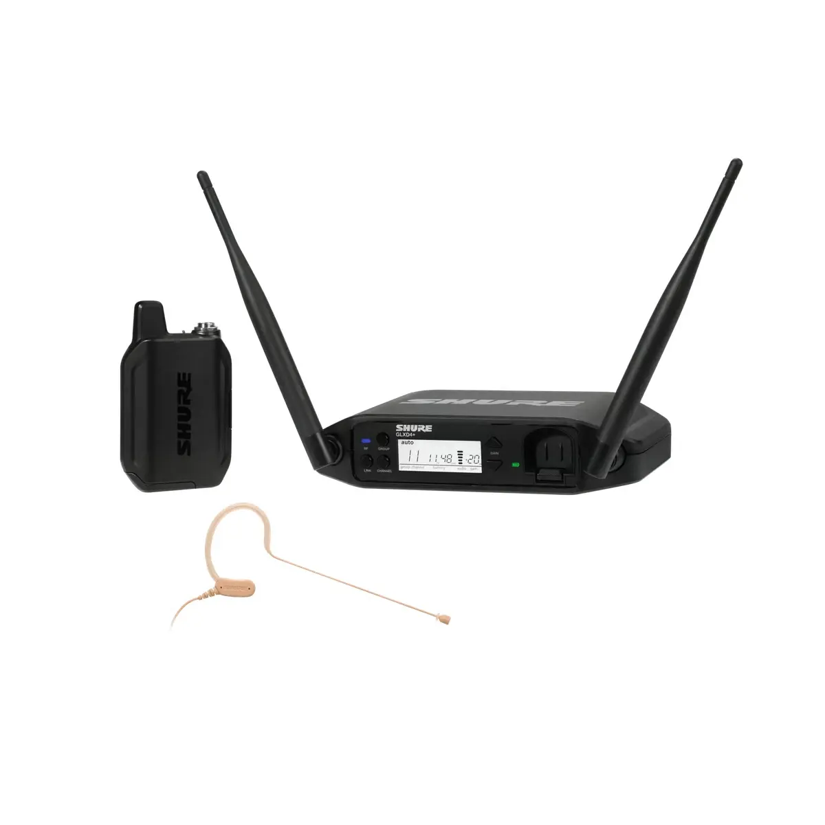 Shure GLXD14+/MX53 Kablosuz Headset Mikrofon Sistemi