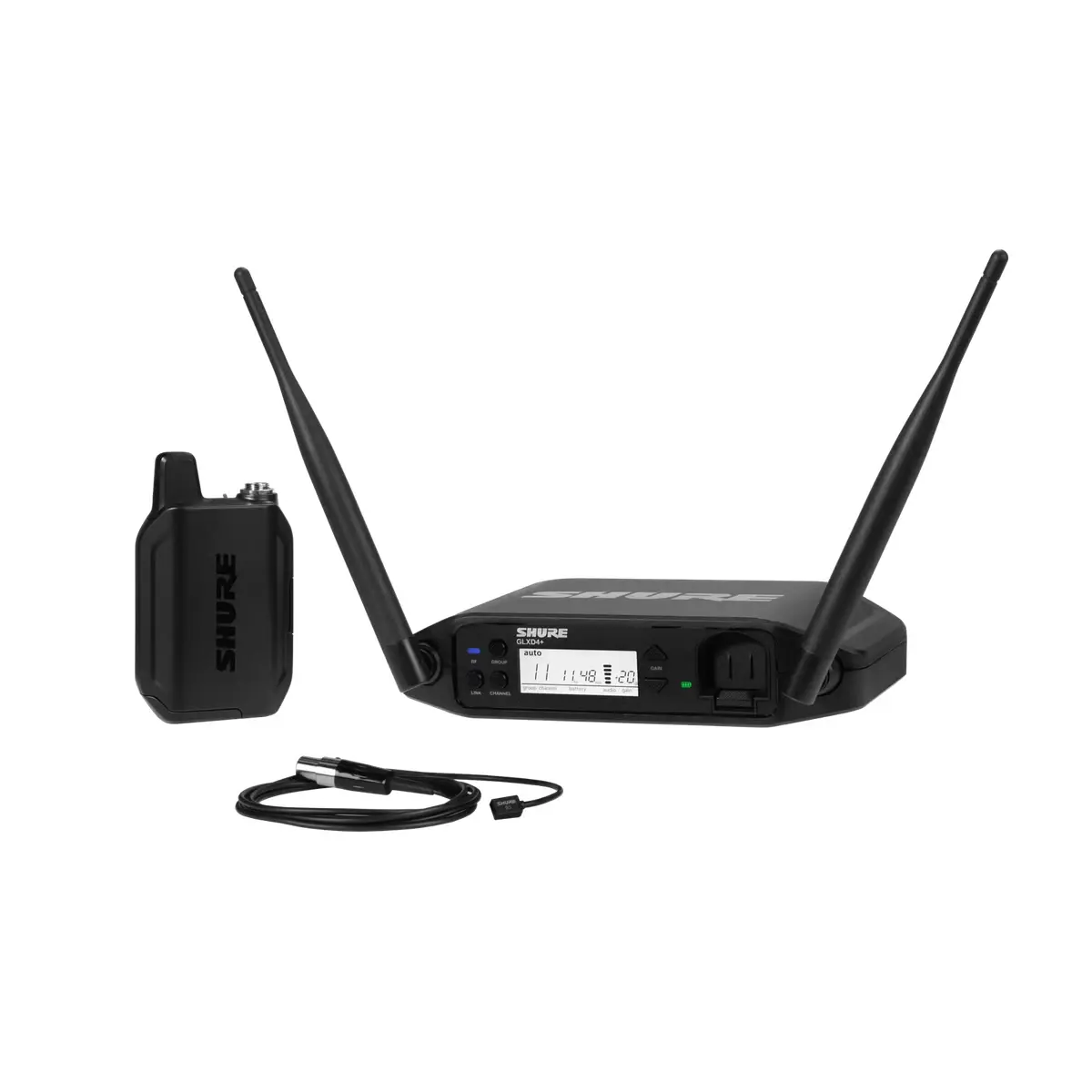 Shure GLXD14+/93 Kablosuz Yaka Mikrofon Sistemi