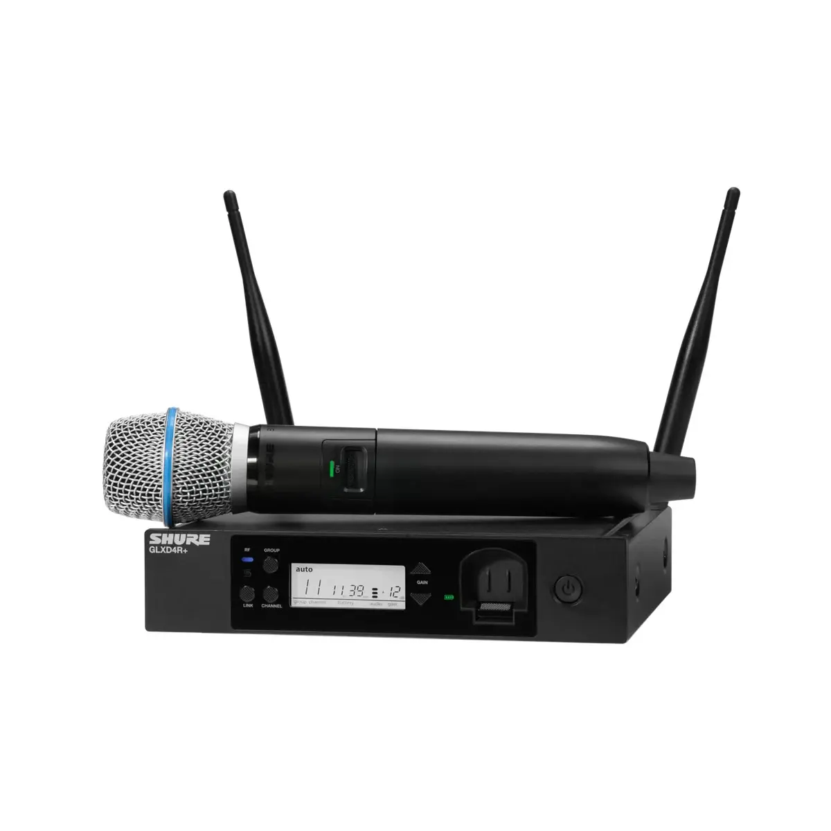 Shure GLXD24R+/B87A Kablosuz El Mikrofon Sistemi
