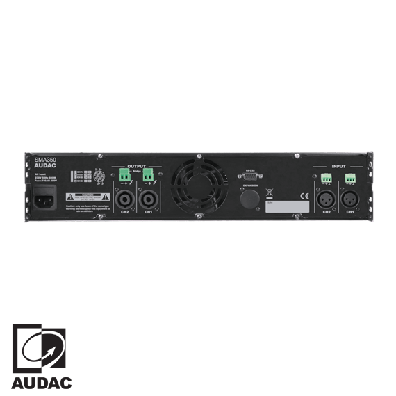 SMA350 2x350 Watt Power Amfi