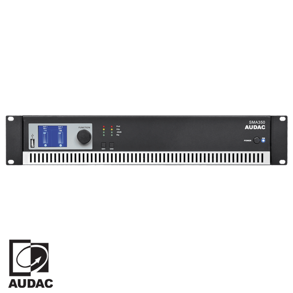 SMA350 2x350 Watt Power Amfi