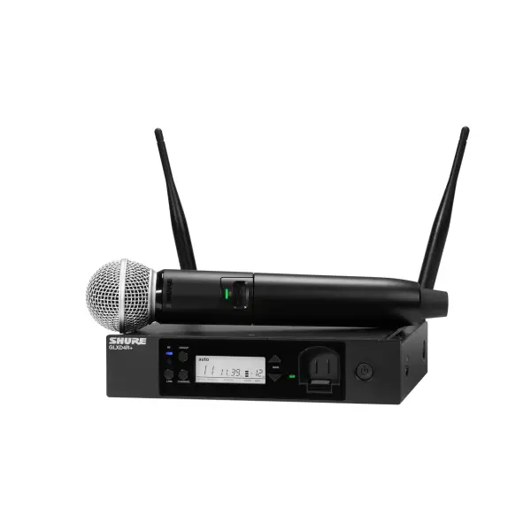 Shure GLXD24R+/SM58 Kablosuz El Mikrofon Sistemi