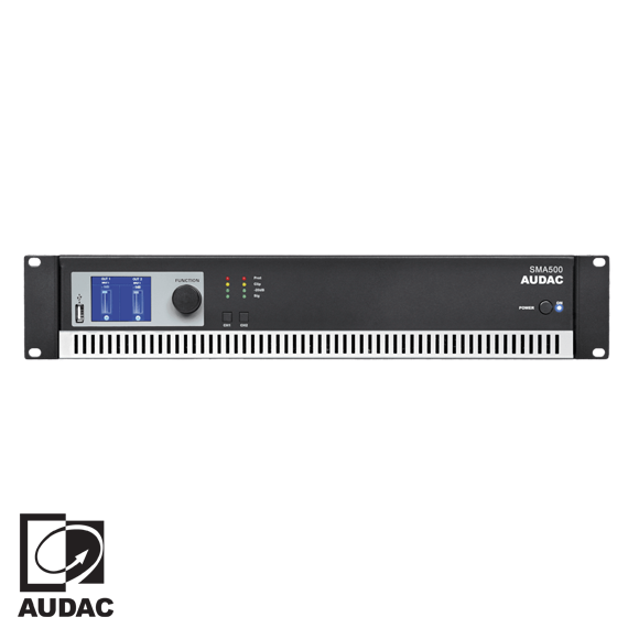 SMA500 2x500 Watt Power Amfi