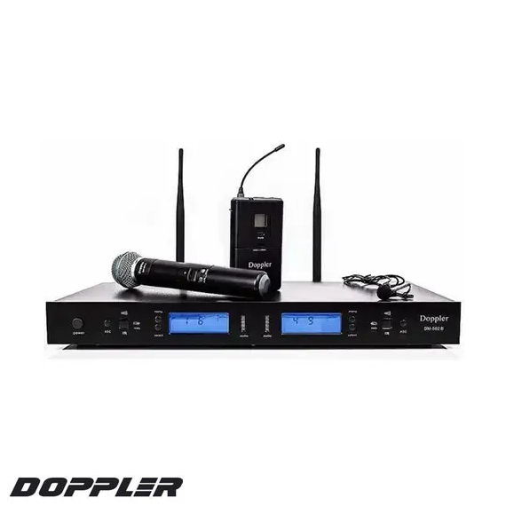DM-502HB UHF El+Yaka Telsiz Mikrofon