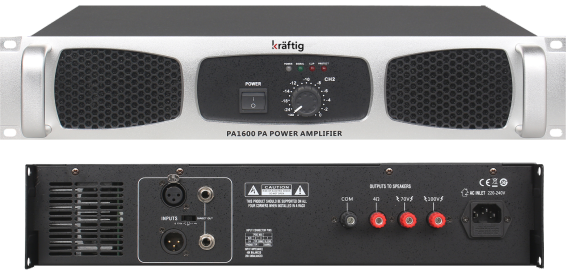 PA1600 600W 100V Amfi