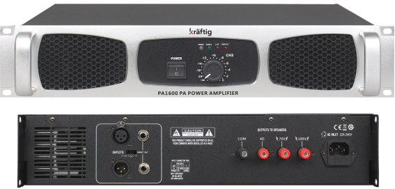PA1600 600W 100V Amfi