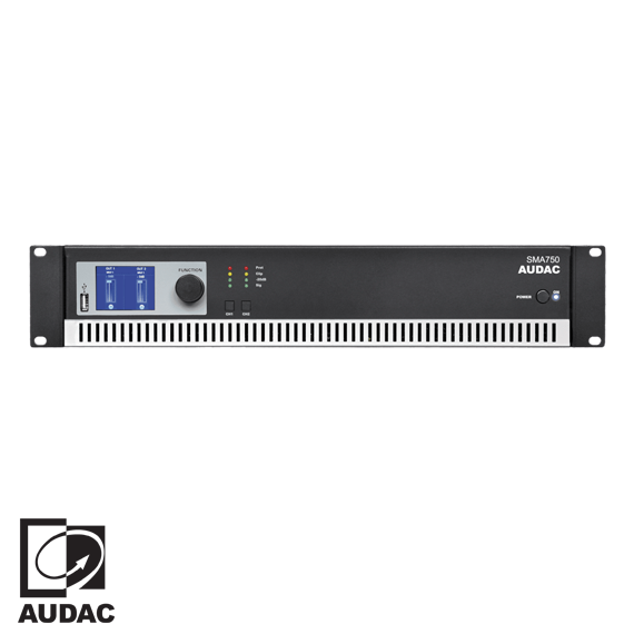 SMA750 2x750 Watt Power Amfi