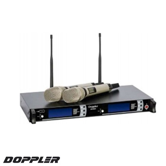 DM-802H GOLD UHF Çift El Telsiz Mikrofon