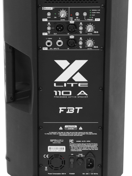 XLİTE110A 1x10'' 1500 Watt Aktif Hoparlör