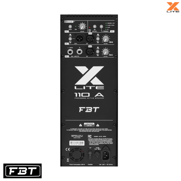 XLİTE110A 1x10'' 1500 Watt Aktif Hoparlör