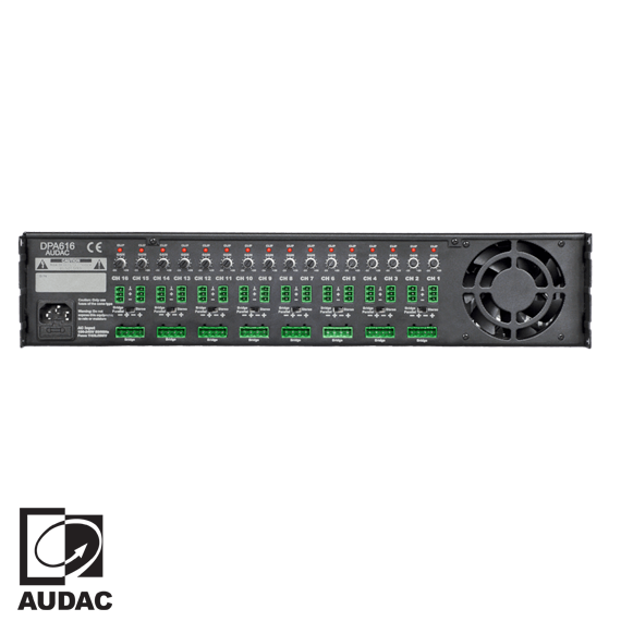 DPA616 16x60 Watt Power Amfi