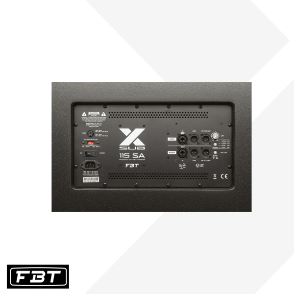 XSUB115SA 1x15'' 1200 Watt Aktif Subbass Hoparlör