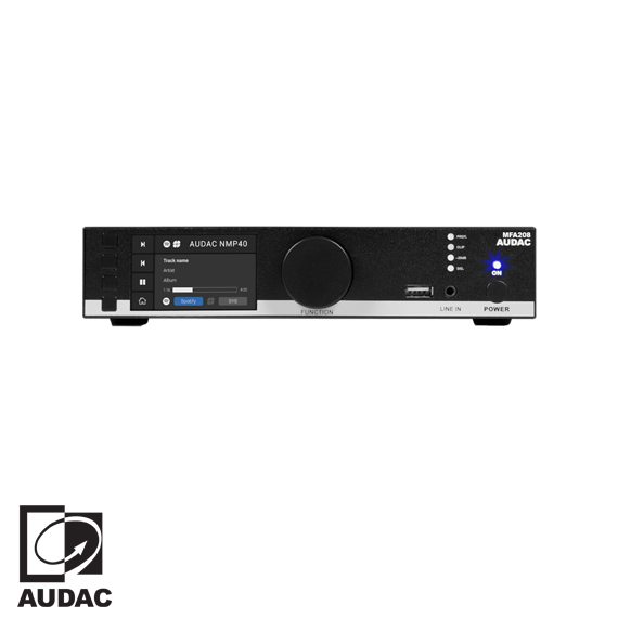 MFA208 100V 2x40 Watt Power Amfi
