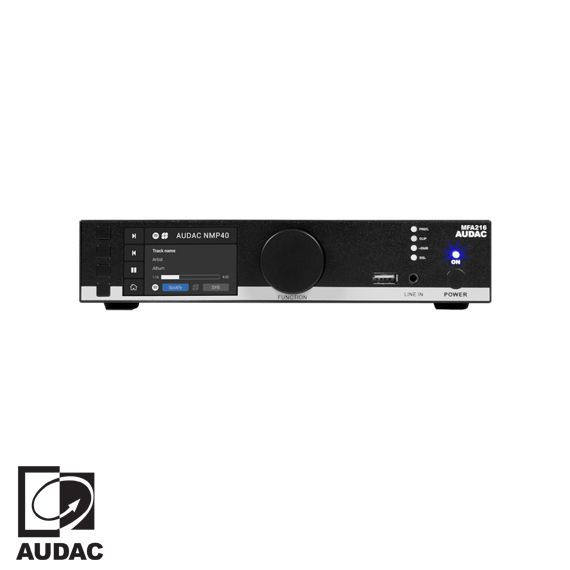 MFA216 100V 2x80 Watt Power Amfi