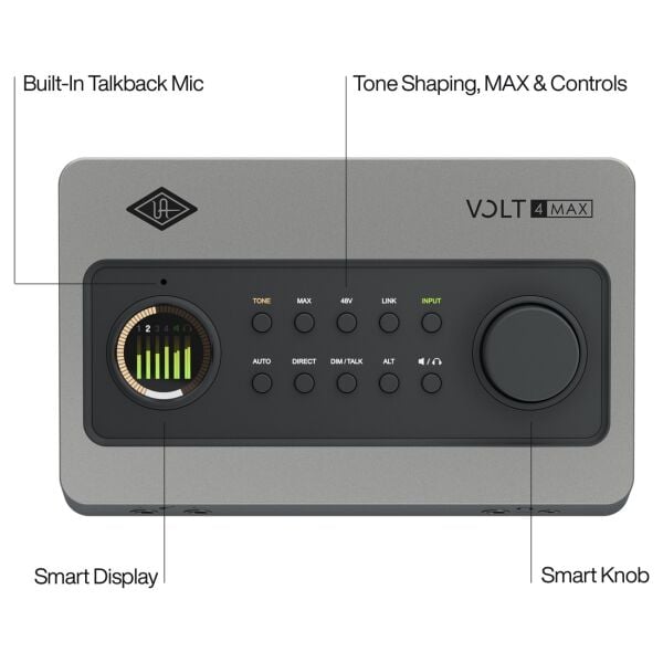 Volt 4 Max USB-C Ses Kartı