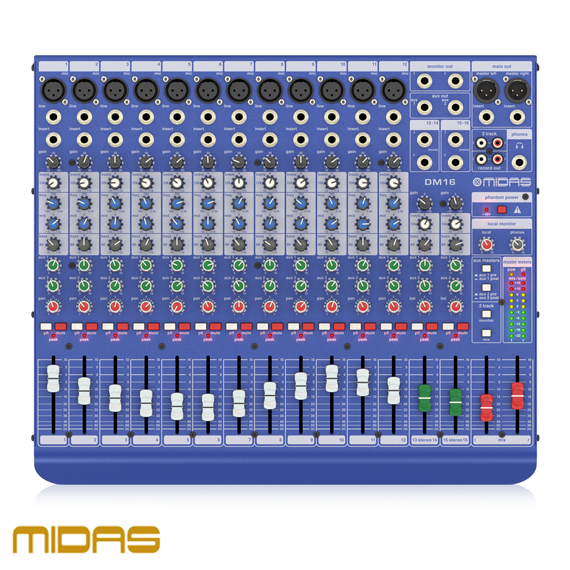 DM 16 16 Kanal Mixer