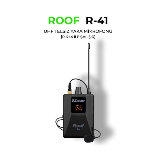 R 41 Telsiz Yaka Mikrofonu
