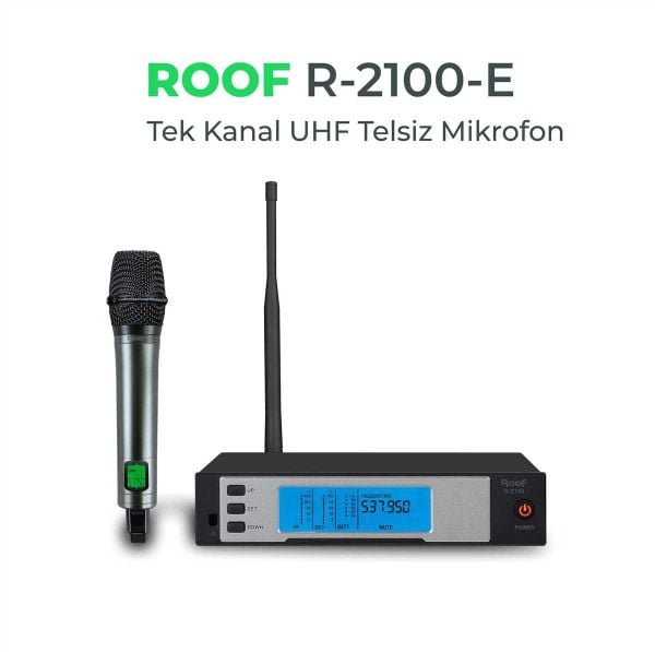 R 2100 E Telsiz Mikrofon