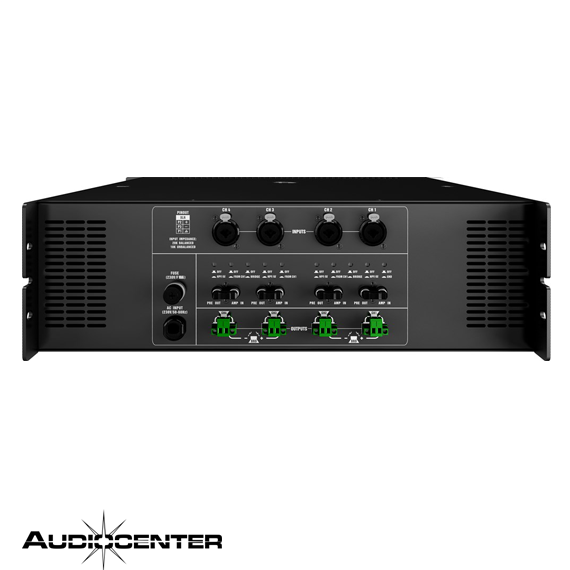 MX4400 4x400 Watt Power Amfi