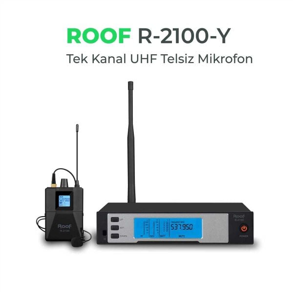 R 2100 Y Telsiz Yaka Mikrofon