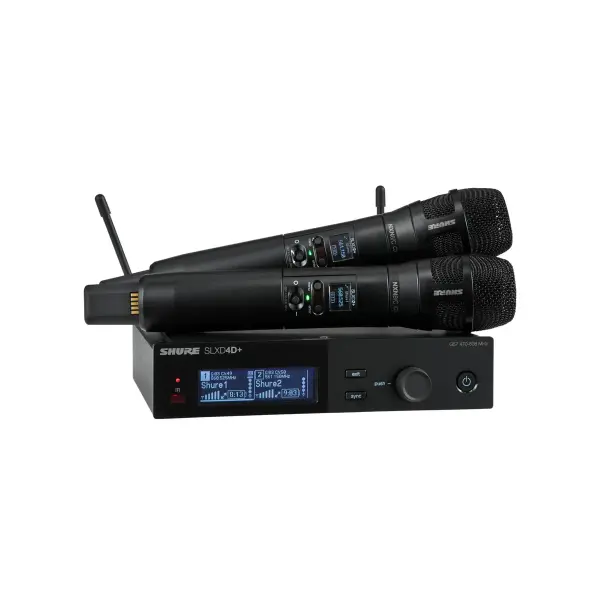 Shure SLXD24D+/N8C Çift Kanallı Kablosuz Mikrofon Sistemi
