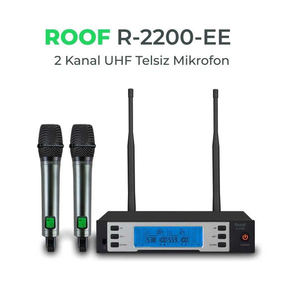 R 2200 EE 2 El Telsiz Mikrofon