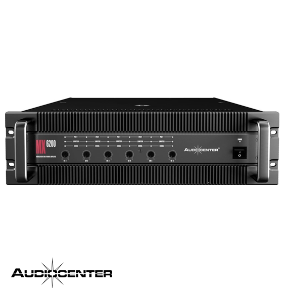 MX6200 6x210 Watt Power Amfi