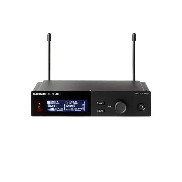 Shure SLXD24D+/58 Çift Kanallı Kablosuz Mikrofon Sistemi