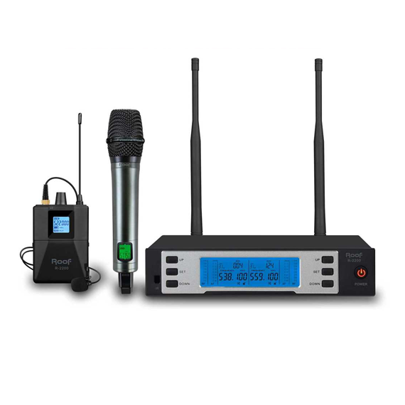 R 2200 EY Telsiz 1El 1Yaka Telsiz Mikrofon