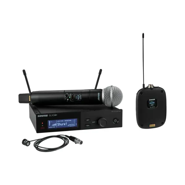 SLXD124+/85M Kablosuz Yaka Mikrofon Sistemi