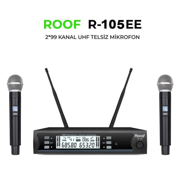 R 105 EE 2 EL Telsiz Mikrofon
