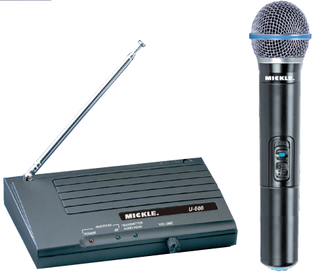 HDW608 VHF El Telsiz Mikrofon Seti