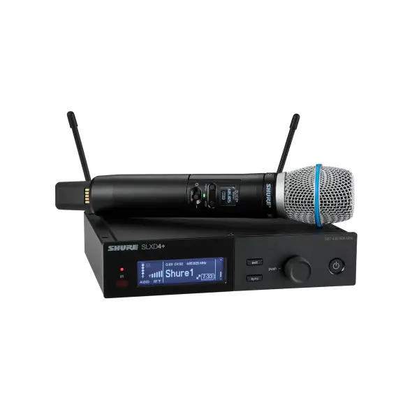 Shure SLXD24+/B87A Kablosuz El Mikrofon Sistemi