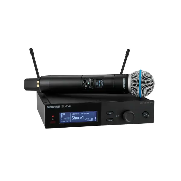 Shure SLXD24+/B58 Kablosuz El Mikrofon Sistemi