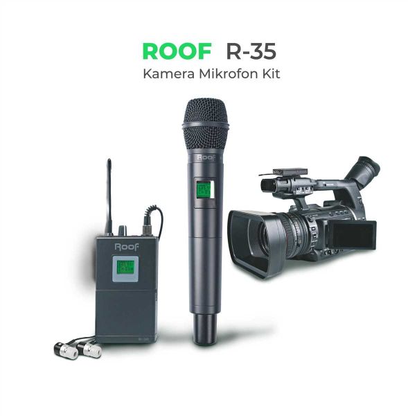 R 35 Telsiz Kamera Mikrofonu