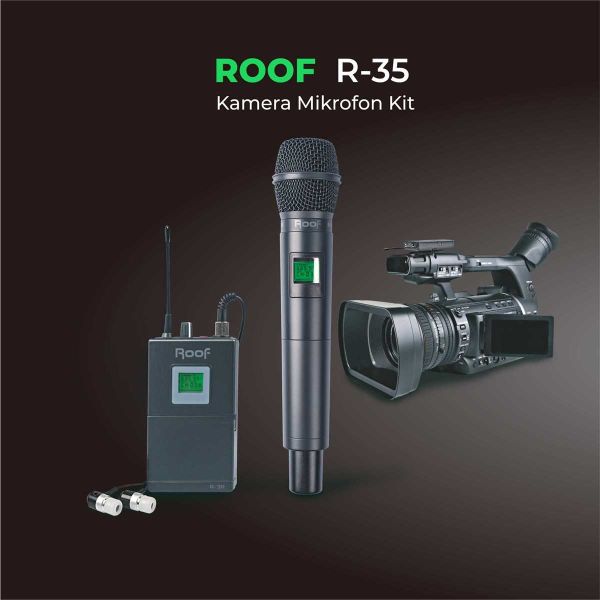 R 35 Telsiz Kamera Mikrofonu