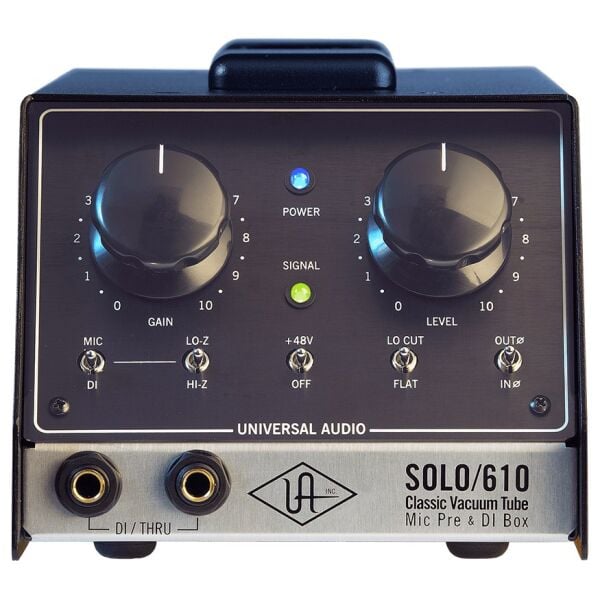 SOLO/610 Tüplü Mikrofon Preamp ve DI Box