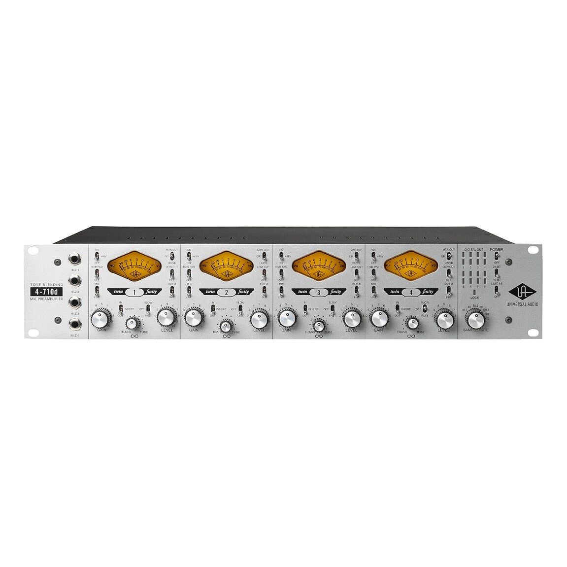 4-710d 4 Kanal Mikrofon Preamp ve A/D Dönüştürücü