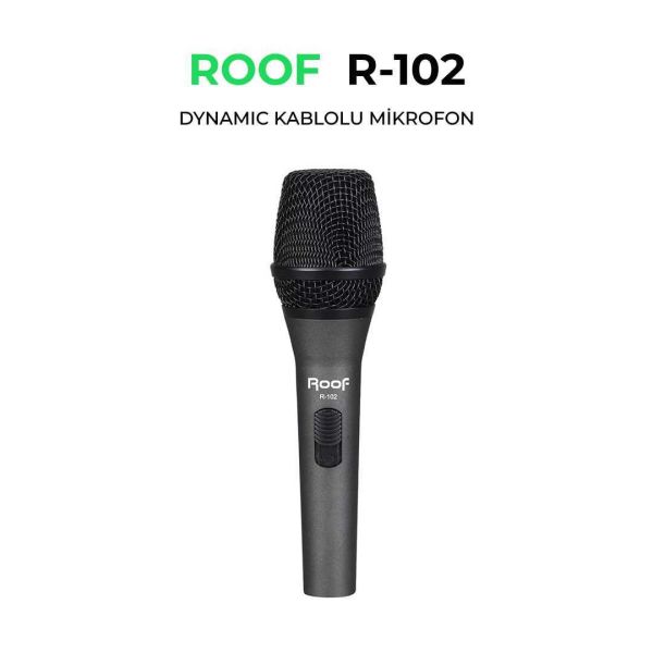 R 102 Kablolu Dinamik Mikrofon