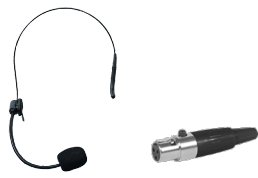 H1C 9,7mm Kapsül Headset Mikrofon