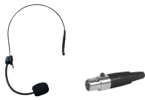 H1C 9,7mm Kapsül Headset Mikrofon