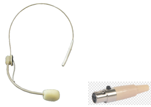 H2C 9,7mm Kapsül Headset Mikrofon