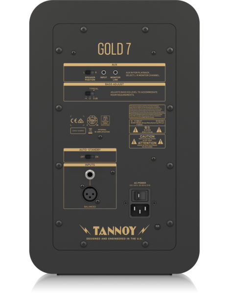 GOLD 7 Aktif Stüdyo Monitörü (Tek)