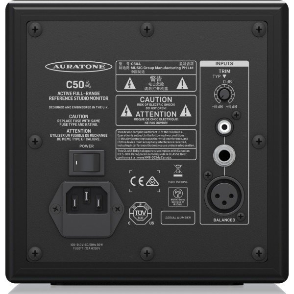 C50A Aktif Stüdyo Monitörü (Tek)