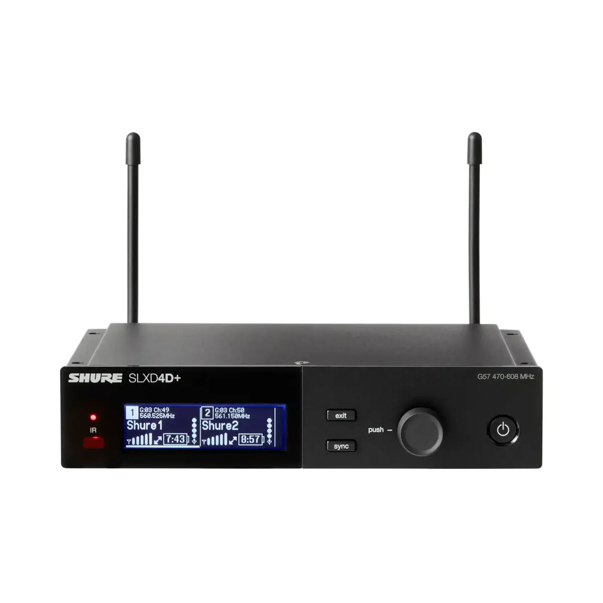 Shure SLXD4D+ Kablosuz Alıcı