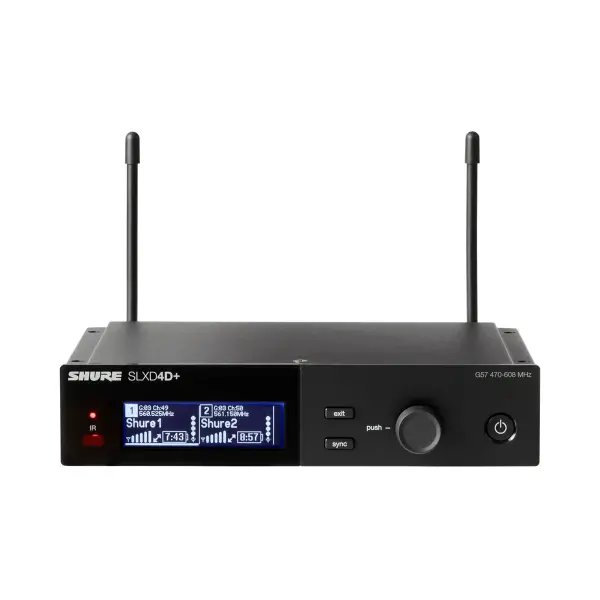 Shure SLXD4D+ Kablosuz Alıcı